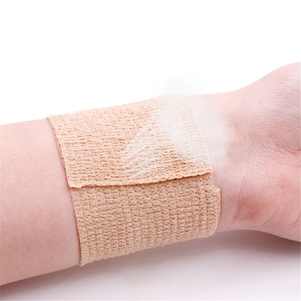4,5 m selbstklebende elastische Vliesbandage (Sportband für Finger, Knöchel, Handfläche, Schulter, Knie)