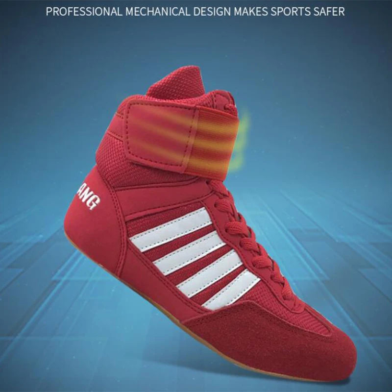 Breathable wrestling shoes (children's, men's, women's)