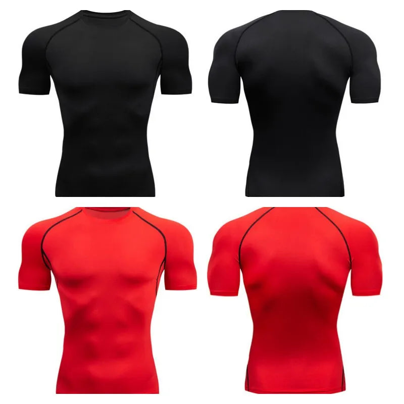 Men's Compression Sports Running T-Shirt (Quick Drying)