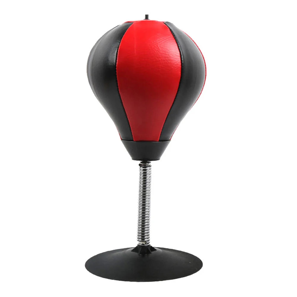 PU Desktop Boxing Ball Stress Relief Fighting Speed Training Punching Bag Muay Tai MMA Exercise Suction Table Boxing Punch Ball