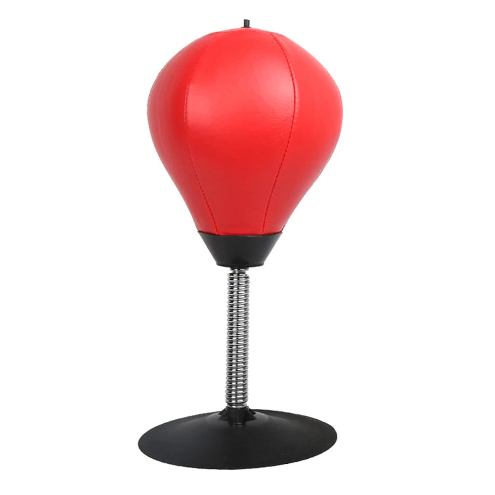 PU Desktop Boxing Ball Stress Relief Fighting Speed Training Punching Bag Muay Tai MMA Exercise Suction Table Boxing Punch Ball