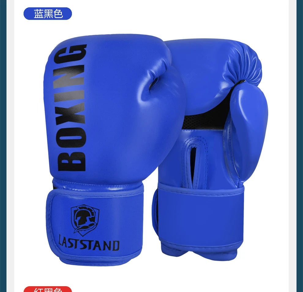 New Pro Boxing Gloves For Women Men Sanda Training Sandbags Muay Thai Combat Fight Adults Kickboxing Gloves