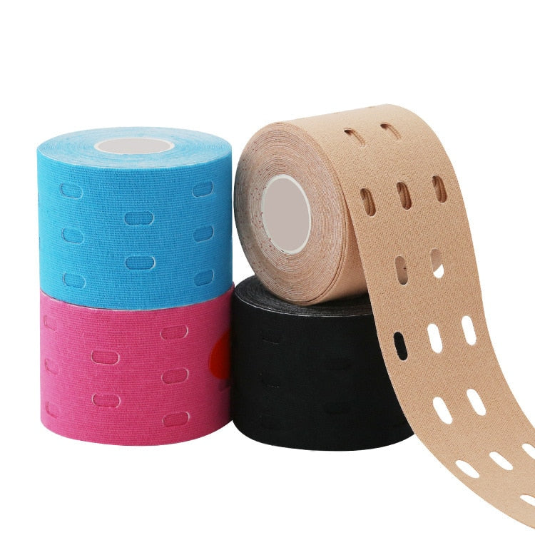 2 inch perforated kinesiology elastic adhesive tape (muscle protection for athletes)