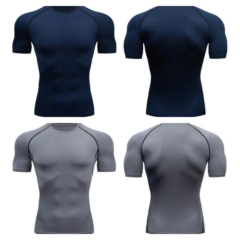 Men's Compression Sports Running T-Shirt (Quick Drying)