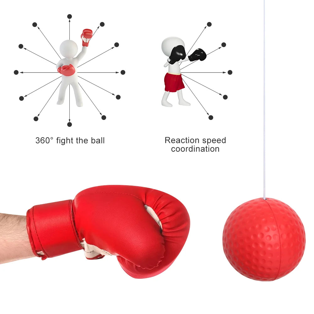 Ball for practicing reaction and displacement (1 pc.)